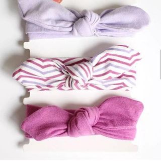 Set 3 băng đô, turban vải Chicbaby xinh xắn dễ thương cho bé gái