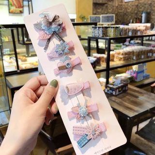 Set 6 cặp tóc phong cách Hàn Quốc xinh xắn