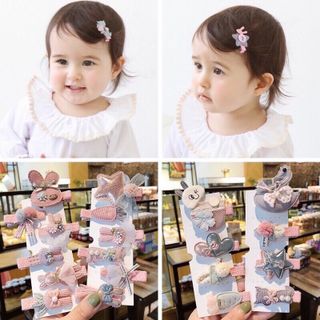 Set 6 cặp tóc phong cách Hàn Quốc xinh xắn