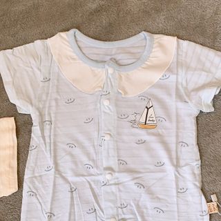 Bộ body cộc tay chất siêu mát cho bé sơ sinh
