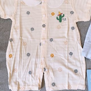 Bộ body cộc tay chất siêu mát cho bé sơ sinh