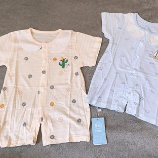 Bộ body cộc tay chất siêu mát cho bé sơ sinh