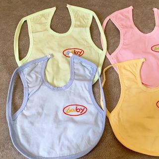 YẾM CÚC BẤM 2 Dây Choàng Tay 2 Lớp cho bé - Yếm dày dặn 2 lớp