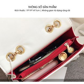 [ HOT ] Túi Đeo Chéo Nữ Dây Đeo Thiết Kế Đặc Biệt Cá Tính TEB230