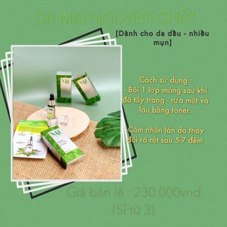 Dr Mai trị mụn nguyên chất