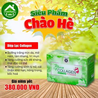 Diệp lục collagen