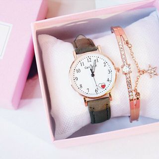 Đồng Hồ Thời Trang Nữ Dây Nhung Candycat