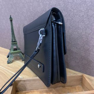 VÍ DA NAM CẦM TAY ĐEN - VD026 giá sỉ​, giá bán buôn