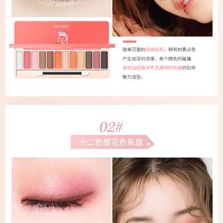 Bảng phấn mắt Màu MỚI Lameila Play Color