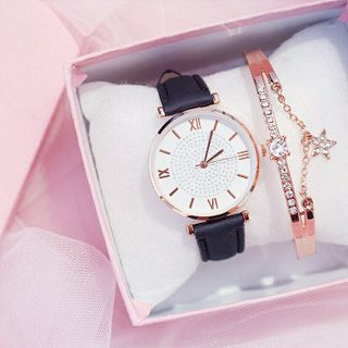 Đồng Hồ Thời Trang Candycat Dây Nhung
