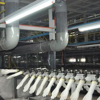 Găng tay cao su y tế có bột