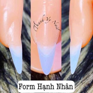 Móng nối form hạnh nhân không cần dũa form
