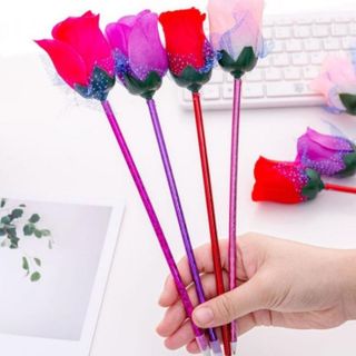 Bút mực mẫu hoa hồng