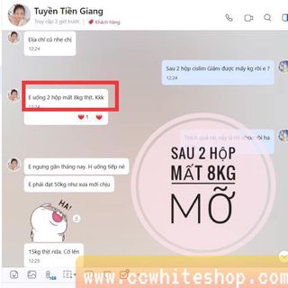 GIẢM CÂN CÍLIM - giá bán lẻ 460k