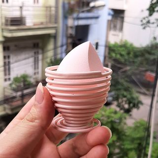Set 4 bông tán nền kèm gọng UUYP Make Up Puff