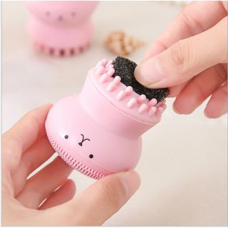 Cọ rửa mặt bạch tuộc siêu tiện lợi