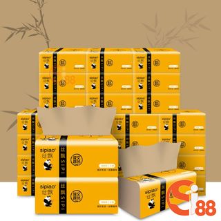 giấy ăn gấu trúc SIPIAO siêu mềm mại siêu dai GD0840