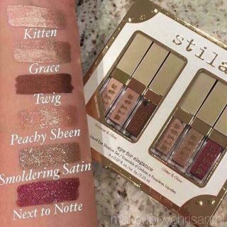 Set 6 Nhũ Mắt Kim Tuyến Stila