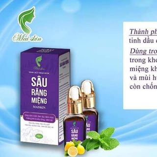 Tinh Dầu trị Sâu Răng, Hôi Miệng, Viêm Lợi Maiskin