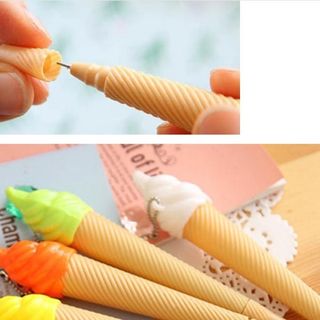 Móc khóa viết cây kem