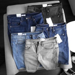 Quần nam short jean ZRA skinny