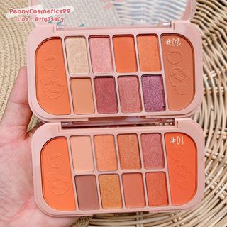 Bảng Phấn Mắt đào kiss 10 đẹp kinh hồn luôn mấy chị em