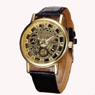 Đồng Hồ Nam KTEVI Dây Da Giả Cơ