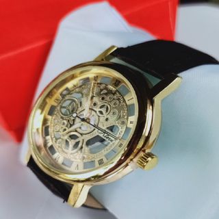 Đồng Hồ Nam KTEVI Dây Da Giả Cơ