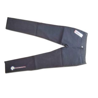 Quần Dài Nữ Vải kaki Nhung Co Giản Thiêu Bông Hoa-kkg10
