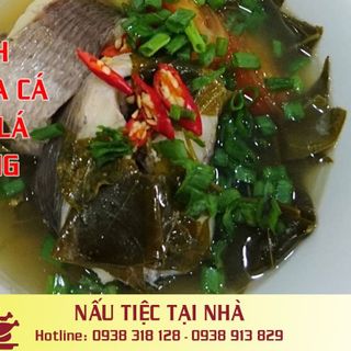 Lẩu cá lóc lá giang (Nấu tiệc tại nhà)