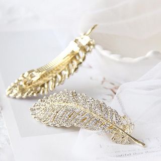 kẹp tóc Hàn Quốc hình chiếc lá siêu xinh