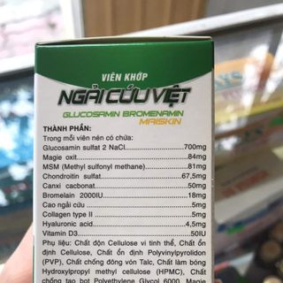Viên TPCN ngải cứu việt - Bổ sung dưỡng chất,tái tạo sụn khớp dành cho người đau nhức, thoái hóa ,viêm khớp