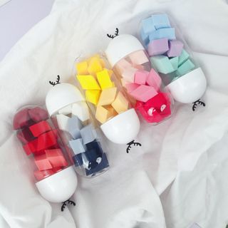 Hộp bông mút đánh kem 15 miếng đủ màu