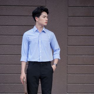 ÁO SƠ MI NAM DÀI TAY KẺ SỌC - SM05 giá sỉ​, giá bán buôn