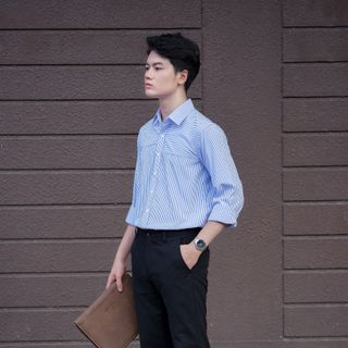 ÁO SƠ MI NAM DÀI TAY KẺ SỌC - SM05 giá sỉ​, giá bán buôn