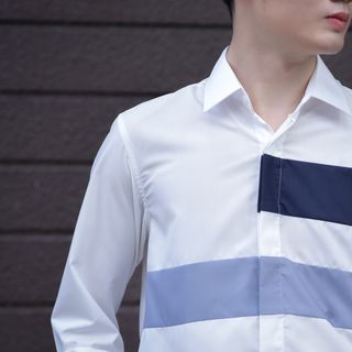 ÁO SƠ MI NAM LỤA NẾN THỜI TRANG CAO CẤP - SM08 giá sỉ​, giá bán buôn
