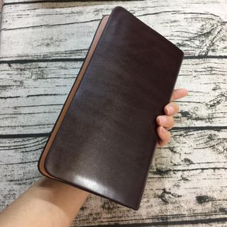 VÍ DA NAM CẦM TAY MONTBLANC CAO CẤP , 1 NGĂN, NÂU ĐẬM - VD005 giá sỉ​, giá bán buôn