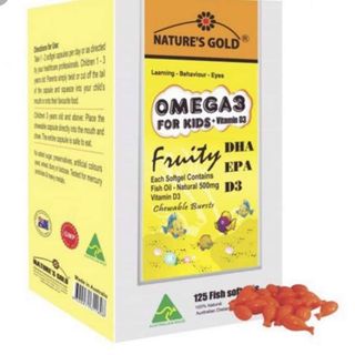 OMEGA 3 - DẦU CÁ CHO TRẺ EM-NATURE'S GOLD- ( DHA, FPA, APP, VTAMIN D3 giá sỉ