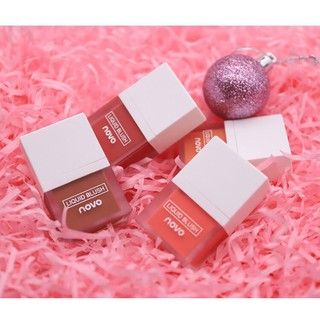 Phấn má dạng lỏng NOVO nhũ lấp lánh - Juice Liquid Blusher