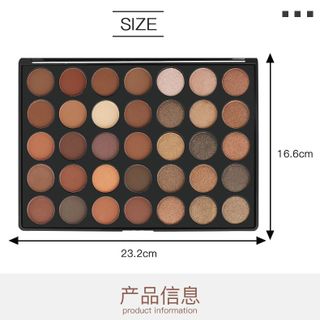 Bảng phấn mắt 35 ô màu Lameila