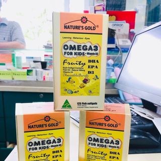 OMEGA 3 - DẦU CÁ CHO TRẺ EM-NATURE'S GOLD- ( DHA, FPA, APP, VTAMIN D3