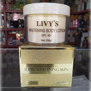 KEM BODY DƯỠNG TRẮNG LIVY’S THÁI LAN 250GR