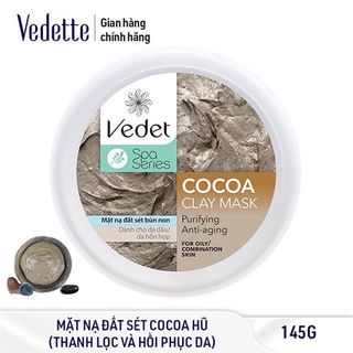 Mặt nạ Vedette đất sét - sữa chua