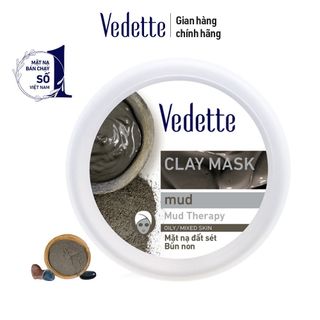 Mặt nạ Vedette đất sét - sữa chua