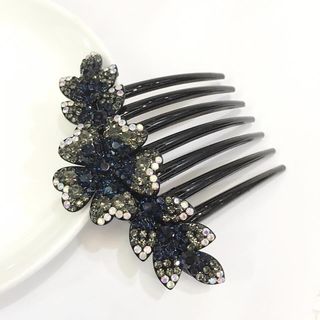 Xược búi tóc french twist đính đá