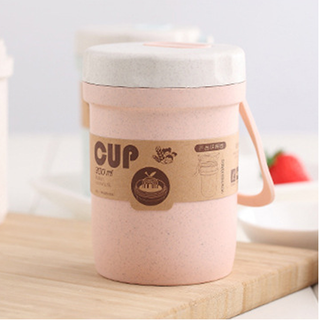 Cốc Giữ Nhiệt Ly Giữ Nhiệt Lúa Mạch Dung Tích 300ml Siêu Dễ Thương