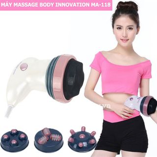 Máy massage toàn thân cầm tay 4 trong 1, Máy mát xa cầm tay giảm mỡ toàn thân, Máy mát xa cổ vai gáy