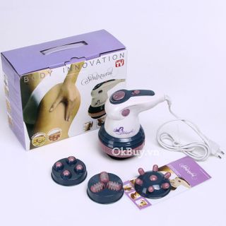 Máy massage toàn thân cầm tay 4 trong 1, Máy mát xa cầm tay giảm mỡ toàn thân, Máy mát xa cổ vai gáy