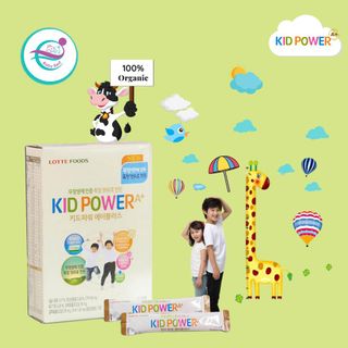 Sữa Kid Power - Sữa Tăng Chiều Cao hàng đầu của tập đoàn Lotte Hàn Quốc