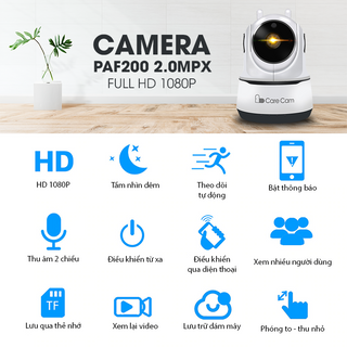 Camera Wifi Quan Sát CareCam PAF200